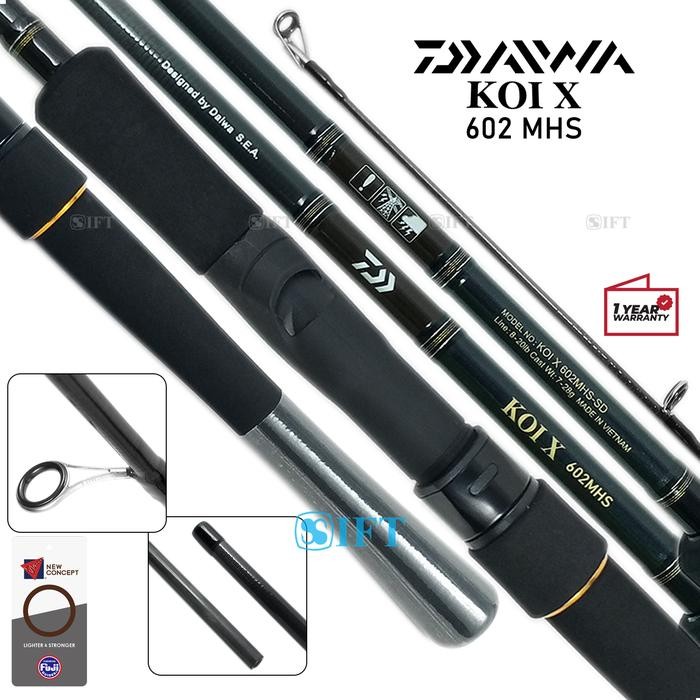 Produk Joran DAIWA KOI X Fuji Guides Galapung Mas Galatama Lele Bawal IFT Murah