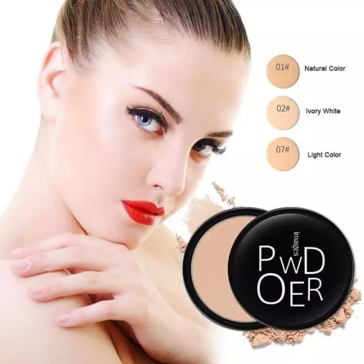  Bedak Glowing Tahan Lama Anti Air Images Professional Compact Powder Bio Powder / Bedak IMAGES