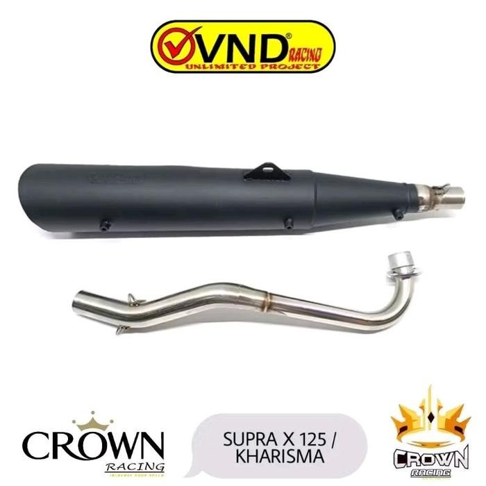 KNALPOT TSUKIGI STANDARD RACING VND SUPRA X 125 / KHARISMA MOTOR MOTORCYCLE BEST SELLER