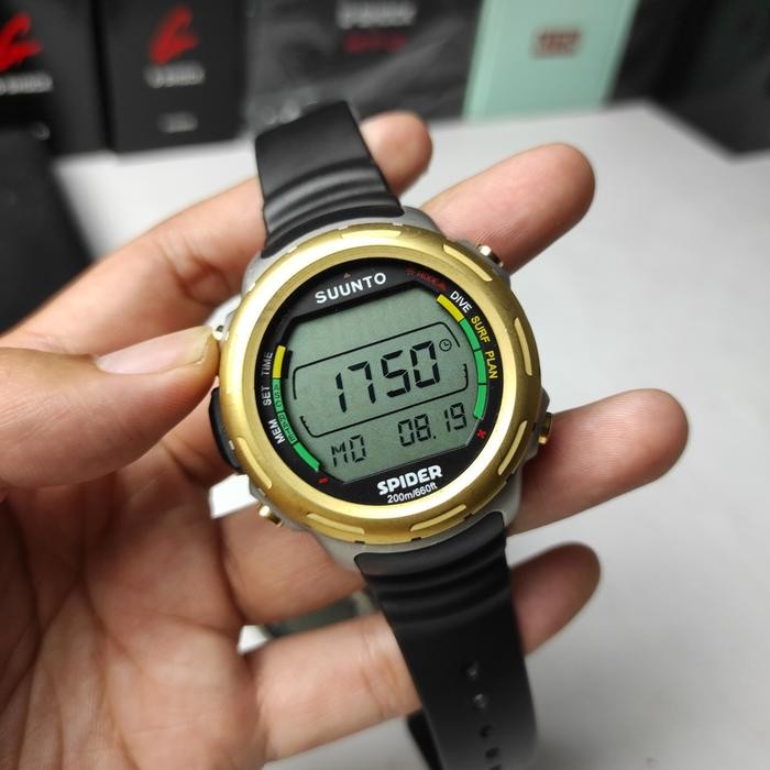 Jam Tangan Dive Comp Diver Diving Suunto Spider