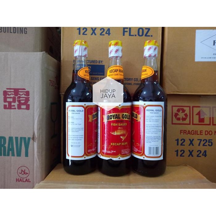 

Royal Gold Fish Sauce / Kecap Ikan 725 ml New