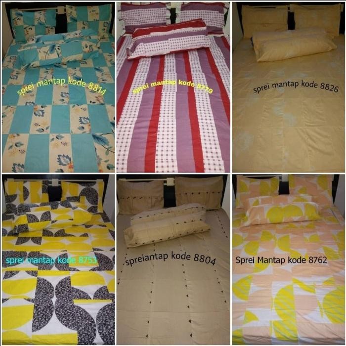 sprei perca My Love ukuran no.2 (160x200)