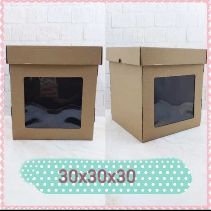 (Allthebest) Dus Cake Tinggi, Box Kue Tart Tinggi, Kardus Kue Tinggi, Box Hampers