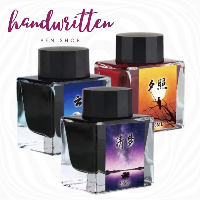 

Gilang_Store MAJOHN Mood Color Drawing & Writing Fountain Pen Ink 50ml