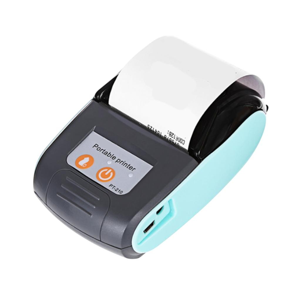 1pc 58mm Thermal Receipt Printer Wireless Pocket Printer Invoice Bill Ticket Pos Printer For Retail 