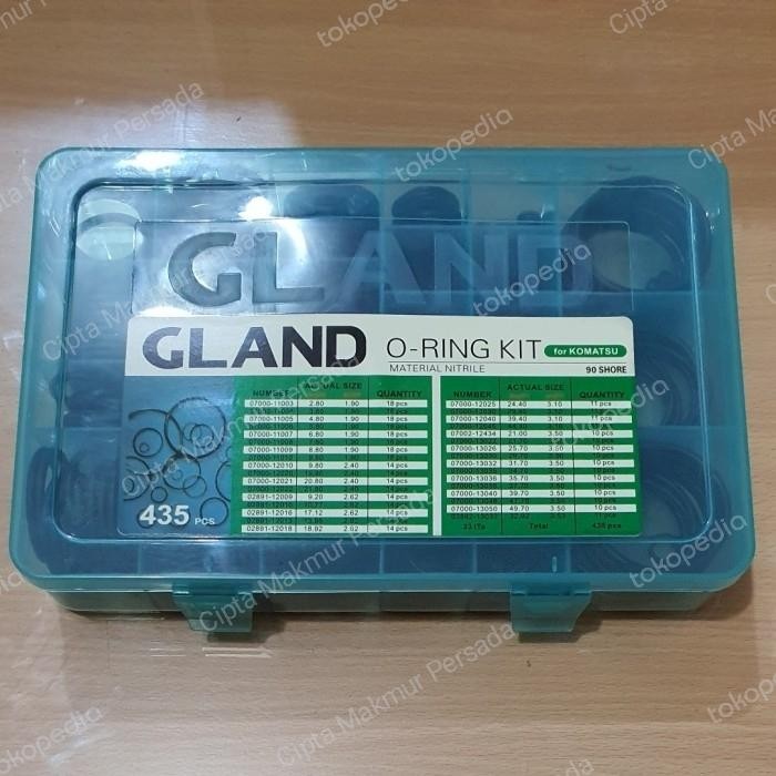 Oring Box Komatsu / Oring Set / Karet Ring Set / Seal Set Motor-Mobil Terbatas