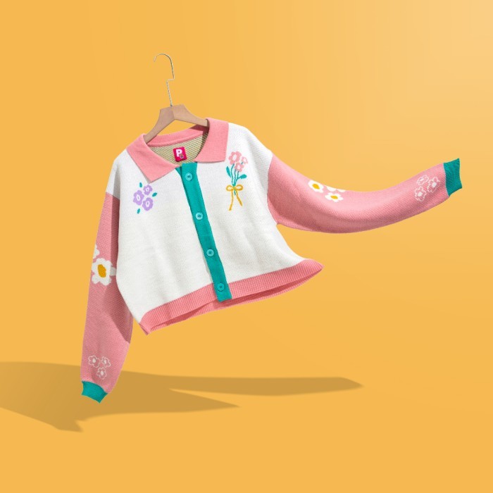 Paddy Knitwear Collaboration with Clea by Rocha - Cardigan Rajut