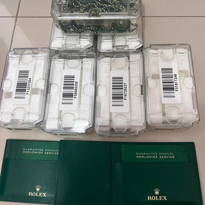 Box transparan Rolex original