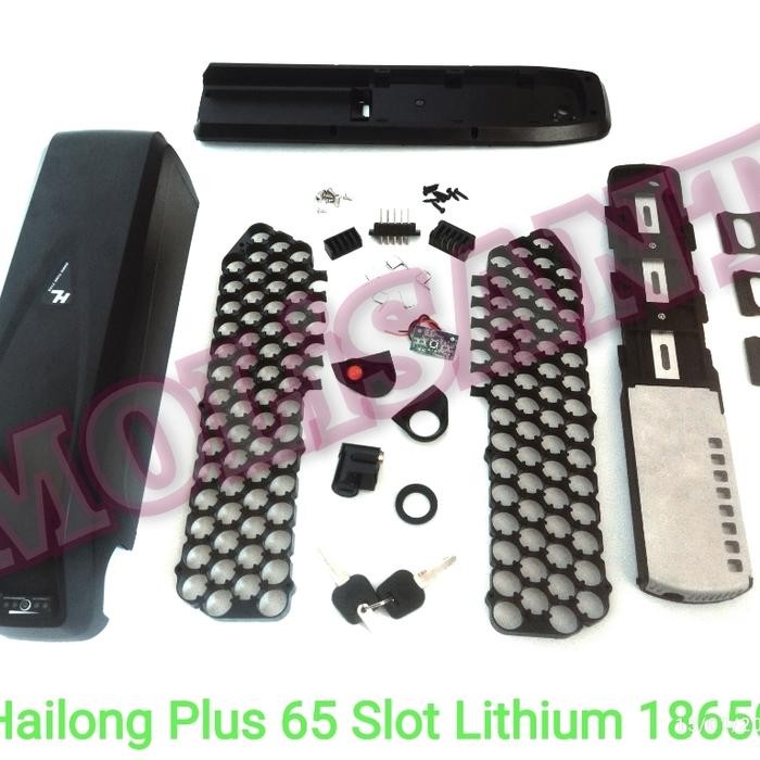 battery case baterai box hailong plus 65 cell ebike sepeda listrik