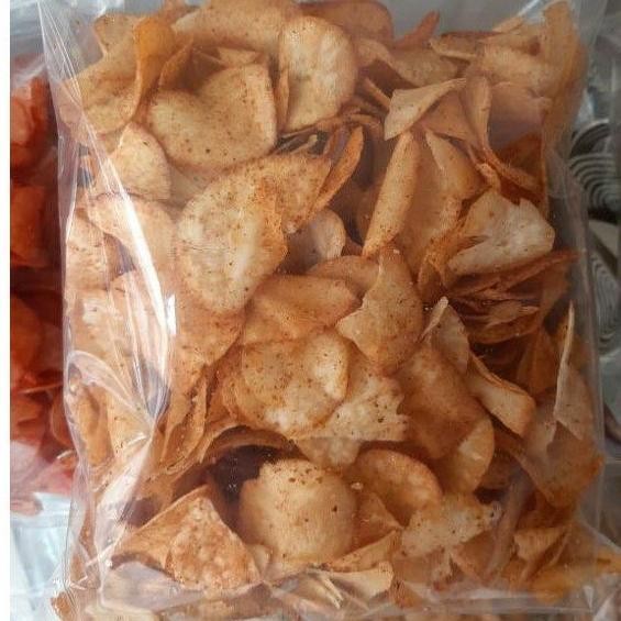 

KERIPIK SINGKONG LADA 1KG PEDAS MANIS GURIH - CEMILAN SNACK