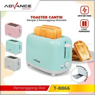 Advance Toaster Panggangan Roti T-8866-Panggangan Roti ADVANCE T-8866-Sandwich Maker-Pemanggang Roti