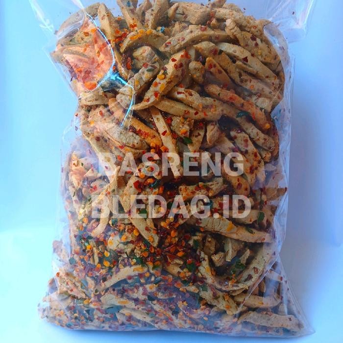 

BASRENG VIRAL 1kg BASRENG EXTRA PEDAS DAUN JERUK HALAL Cemilan