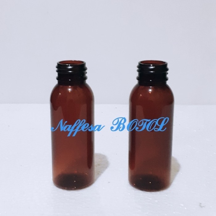(Allthebest) botol amber 60 ML NECK 24 / BOTOL COKLAT 60ml neck 24