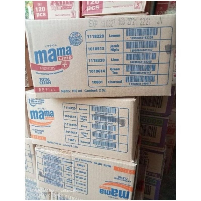 Mama Lemon 1 Dus 2000 (24 pcs) Sabun Cuci Piring Mama Lemon 2000