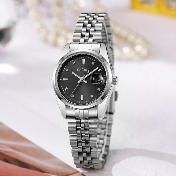 MOCCA JAM TANGAN WANITA TERBARU GOGOEY KS01 TANGGAL AKTIF ANTI AIR JAMTANGANCANTIK