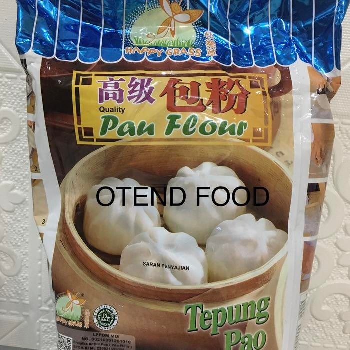 

Tepung Pao / Pau Flour 1,3 Kg Merk Happy Grass