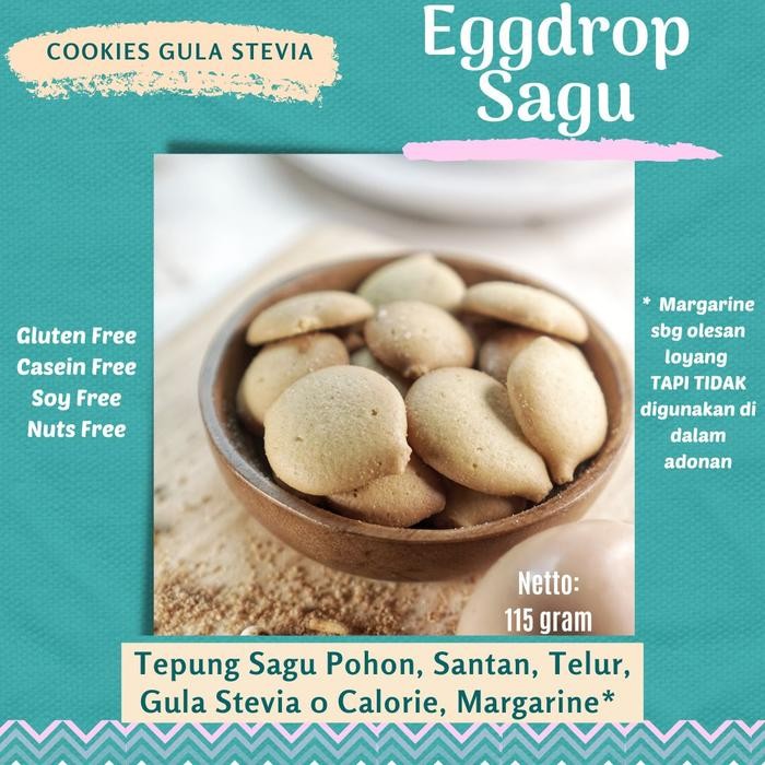 

Kue Eggdrop Sagu Special Needs Snack / Snack Autis / GFCF Sugar Free