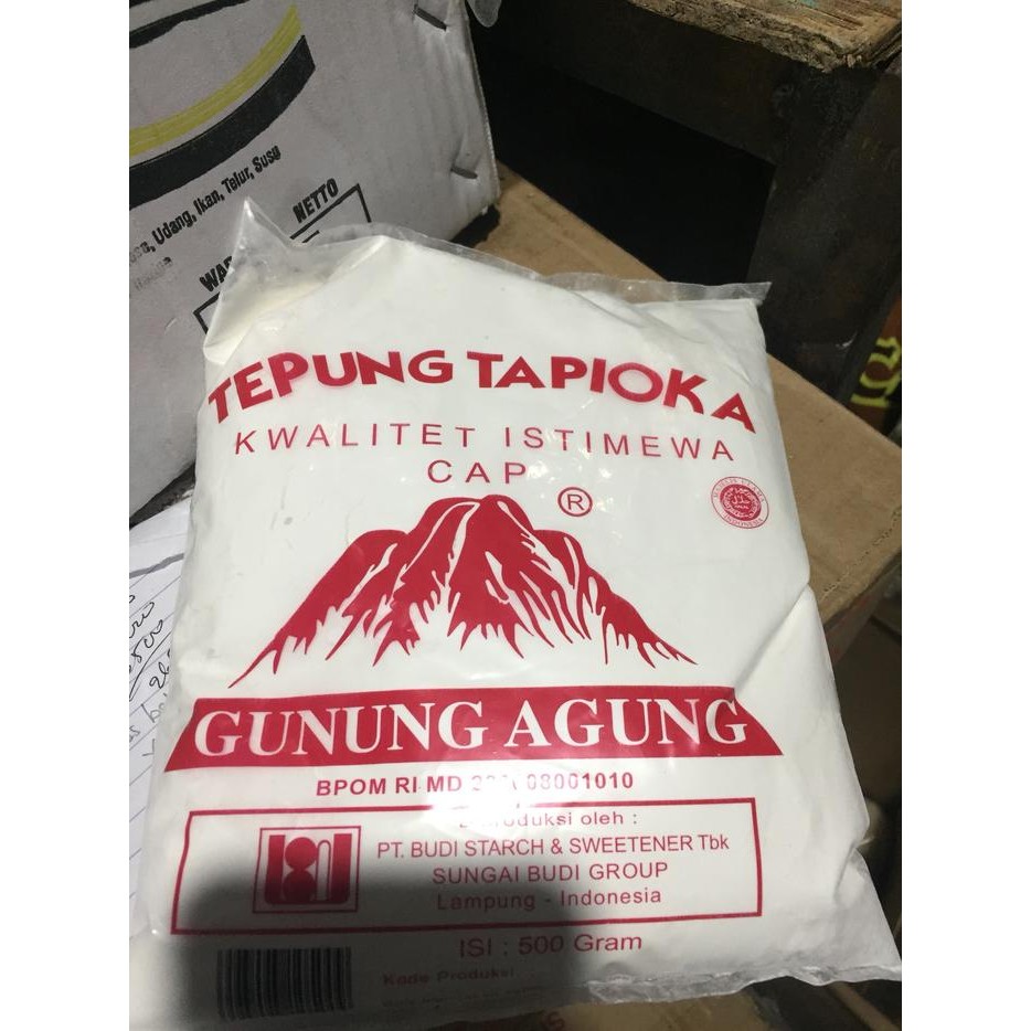 

Tepung tapioka(sagu)