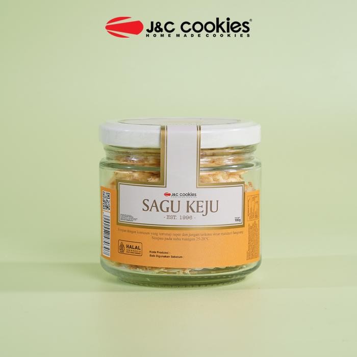 

Kue Sagu Keju Kue Kering JNC Cookies Kue Lebaran Toples Jar Kaca J&C