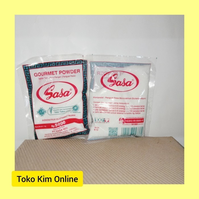 

(Allthebest) Bumbu Penyedap Rasa SASA 5000 120gr (Vetsin/Pecin Sasa)