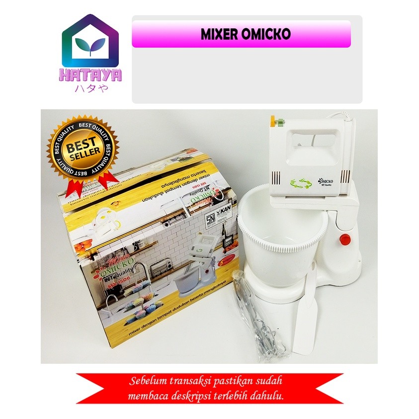 HATAYA - MIXER OMICKO / PENGADUK ADONAN KUE / MIXER MURAH / MIXER BERKUALITAS