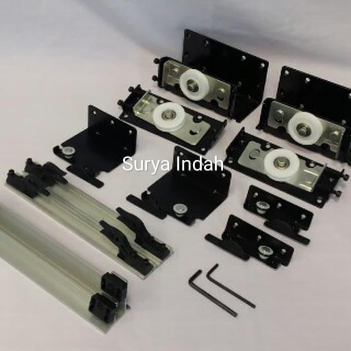 Rel Sliding Yimming 2 Pintu Rel Sliding Gantung Rel Yimming Gratisongkir