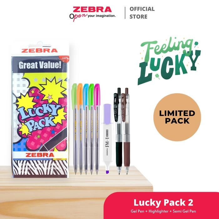 

Bentley - Zebra Lucky Pack - Random Paket Pulpen