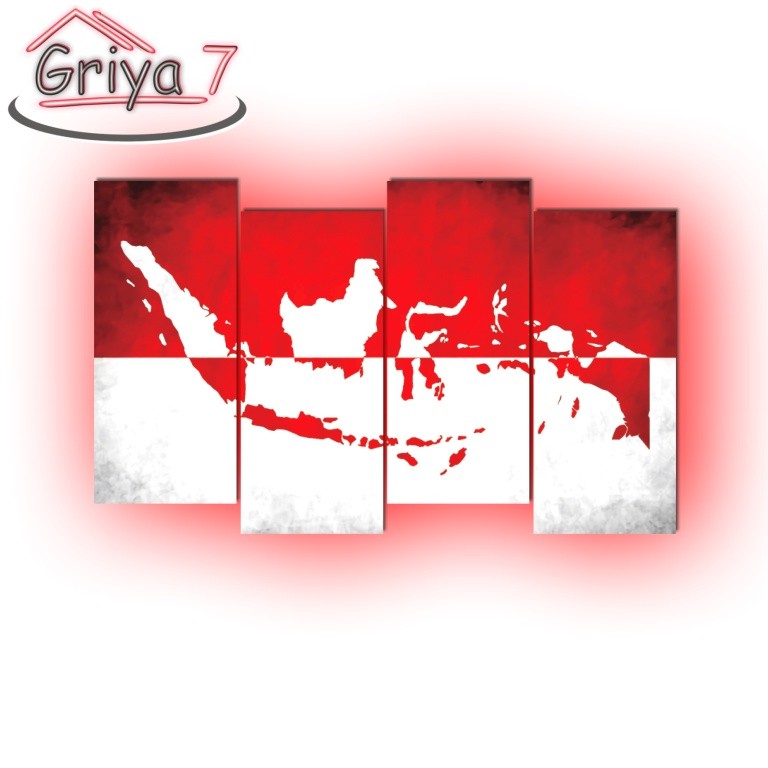 Eleganterra Dekorasi Dinding Peta Indonesia Hiasan Kamar