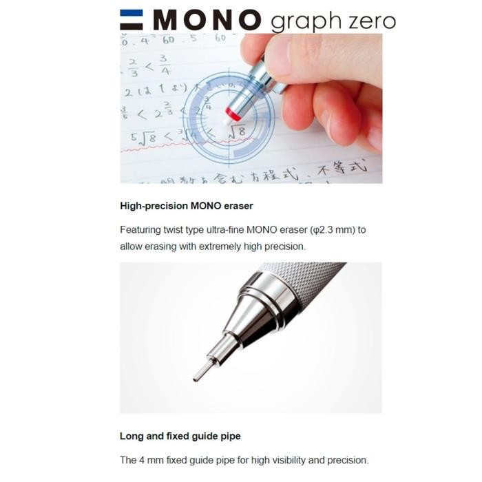 

Victory - Pensil Mekanik Tombow Mono / Mechanical Pencil Metal Grip 0.5Mm