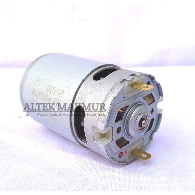 Eleganterra Nrt Pro 340 Dc Dinamo Motor Bor Cordless Bor Baterai 21V + Gear 12Gigi / Bor Cas Cordles