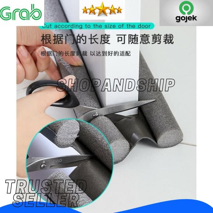 Waterproof Door Bottom Seal Strip Foam Cotton Door Bottom Seal Strip #Gratisongkir