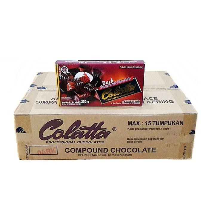 

JTTOP" COLATTA DARK COMPOUND 250GR , COLATA DCC KECIL 250 GRAM