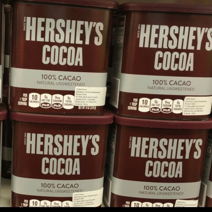 

JTTOP" HERSEYS COCOA POWDER UNSWEETENED - HERSEY'S COKLAT BUBUK