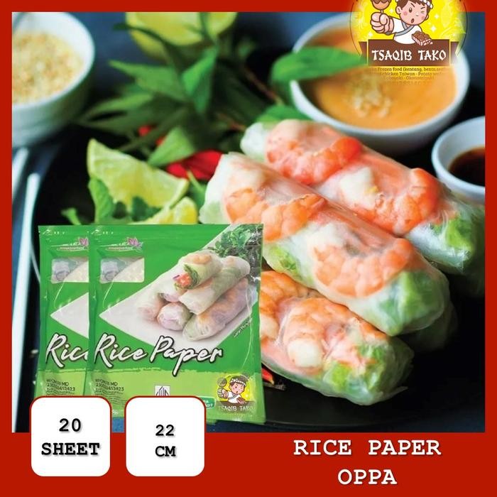 

JTTOP" PROMO RICE PAPER / KULIT LUMPIA VIETNAM / ROLL / BANH TRANG / HALAL