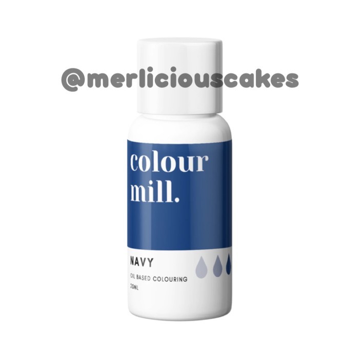 

JTTOP" COLOUR MILL NAVY 20 ML OIL BASED COLOURING