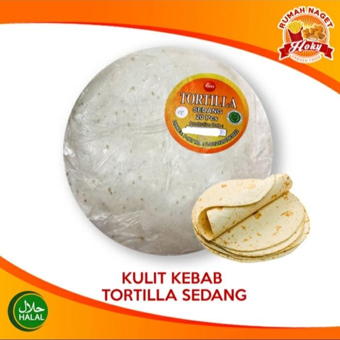 

JTTOP" KULIT KEBAB TORTILLA SEDANG ISI 20