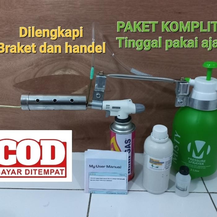 mini foger semprot seranga bonus obat poging nyamuk