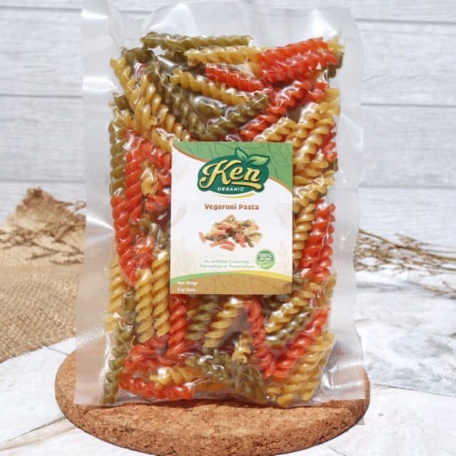 

Mamam_Asoy Pasta Vegeroni / Fusili Pasta Sayuran Spiral 8Bulan+