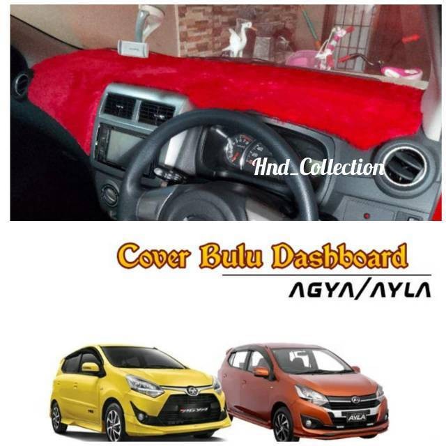 Cover dashboard mobil Agya / Ayla BULU RASFUR