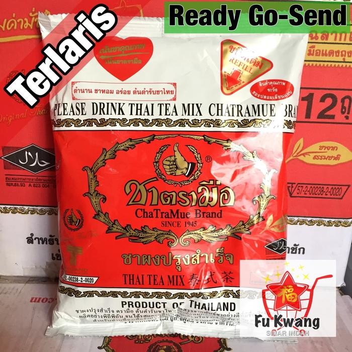 

Thai Tea Mix Number One Chatramue Brand 400 gram