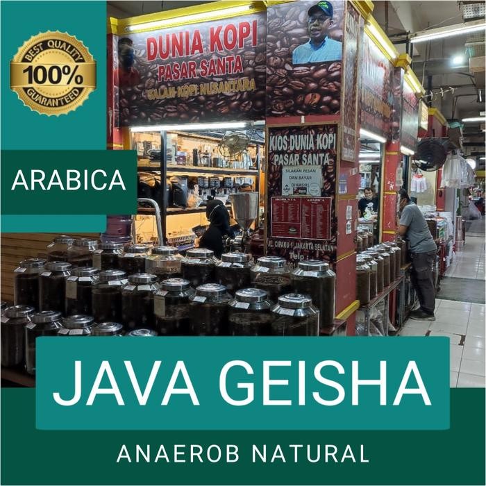 

Kopi Arabika Java Geisha Anaerob Natural 250 gram