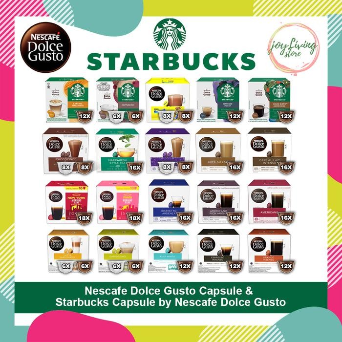 

Dolce Gusto Starbucks Capsule Box Semua Rasa Lengkap Original Nestle