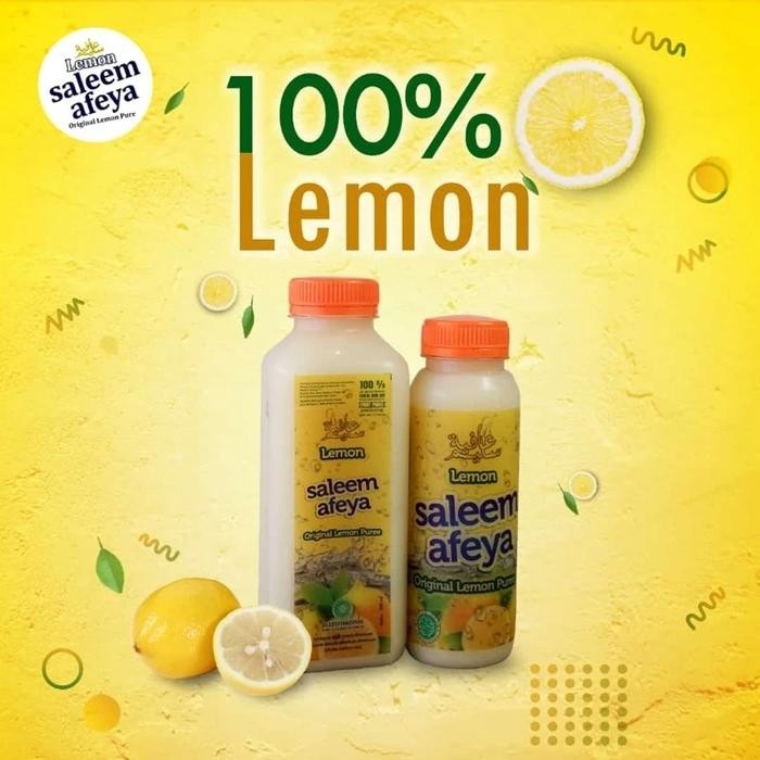 

Saleem Afeya Sari Buah Lemon 250ml dan 500ml