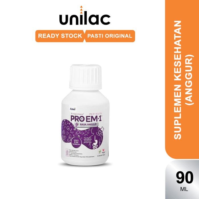 

PROEM1 Probiotik Anggur 1 Botol 90 ml PRO EM1 Suplemen Kesehatan Untuk Maag Gerd