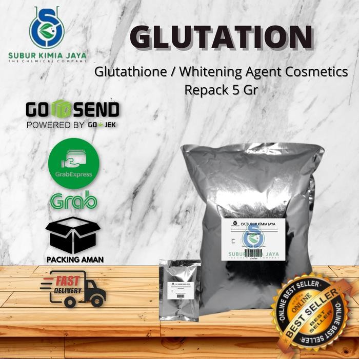 

Glutathione 5 gr /Gluthathione/Glutation/Whitening Agent/Pemutih Kulit NC