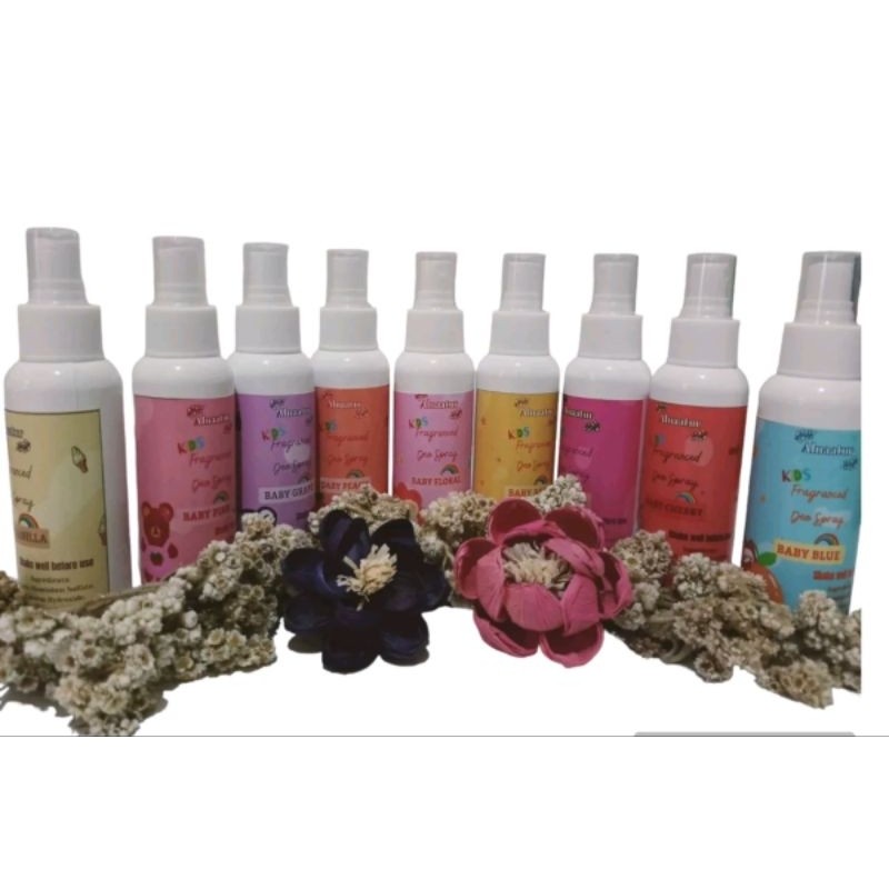 100ml Deodorant Kids by Alnaatur anak dan remaja anti bau keringat alami deodorant tawas cair spray