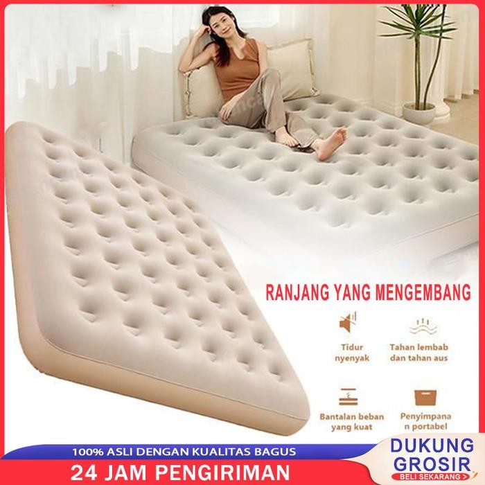 Kasur Angin / Air Bed Double Kasur Angin Bestway + pompa manual Bestway Paket Kasur Angin Double