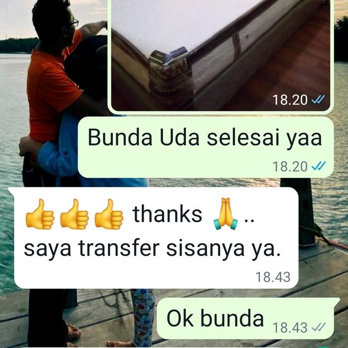 GANTI COVER KAIN SPRINGBED TAMBAH BUSA