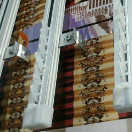 PREMIUM REL ALUMUNIUM 150cm/BATANG GORDEN/BESI GORDEN/TIANG GORDEN