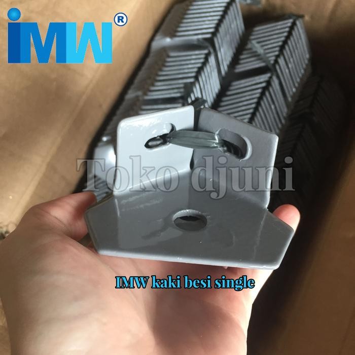 PREMIUM IMW Besi Siku Rak - Kaki Besi (single)